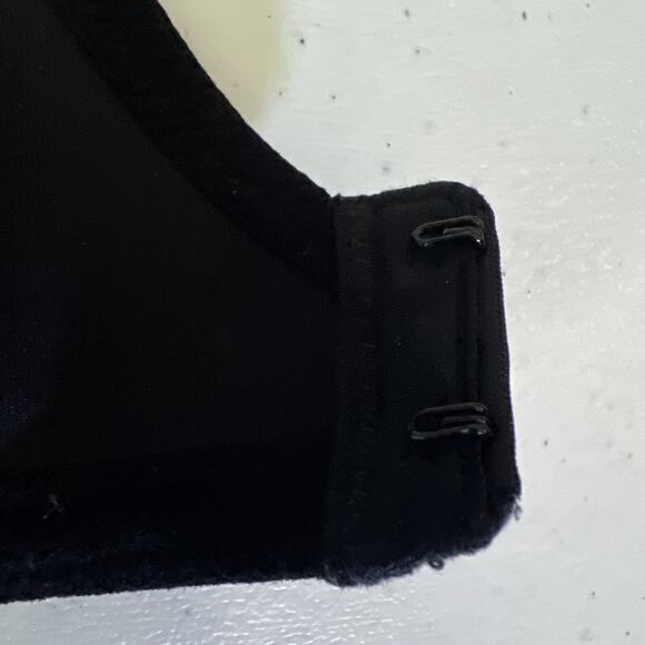 Vanity Fair 32 F Beauty back minimizer black bra size 32DDD Black 76080 - Picture 5 of 9